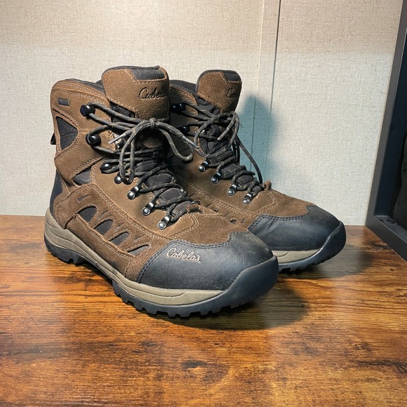 Cabela's Other - Cabelas Mens 8" Hunting Boots 400g Insulated Thinsulate WaterProof 83-0535 13D